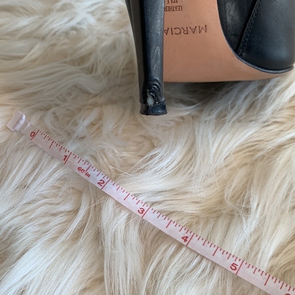 Marciano leather booties with gold heel accent 8.5 - Picture 8 of 8